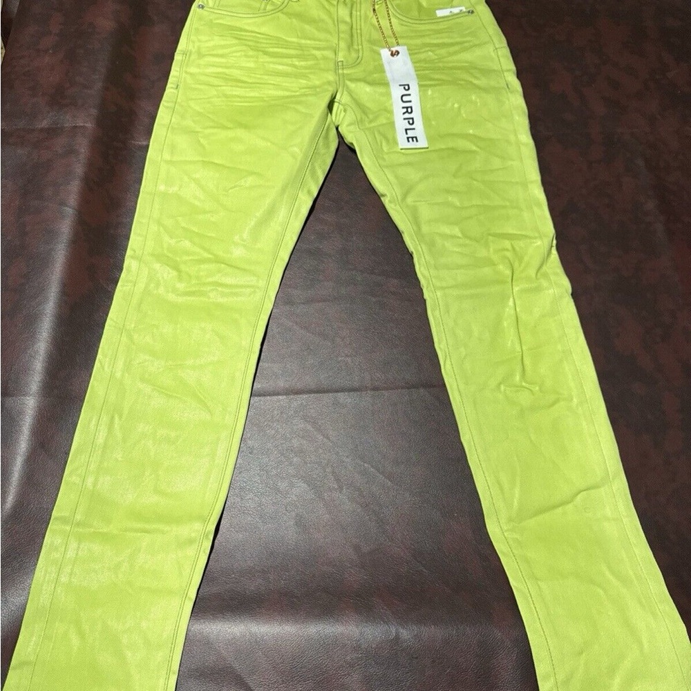 Bright Green Jeans new with tags never worn